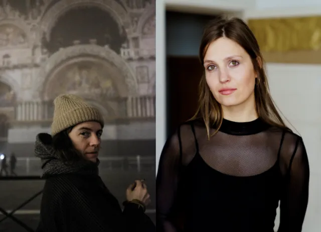Stipendiatinnen Ann Cotten und Charlotte Gneuß